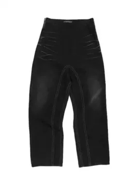 Y PROJECT SOUFFLE printed denim pants 271276